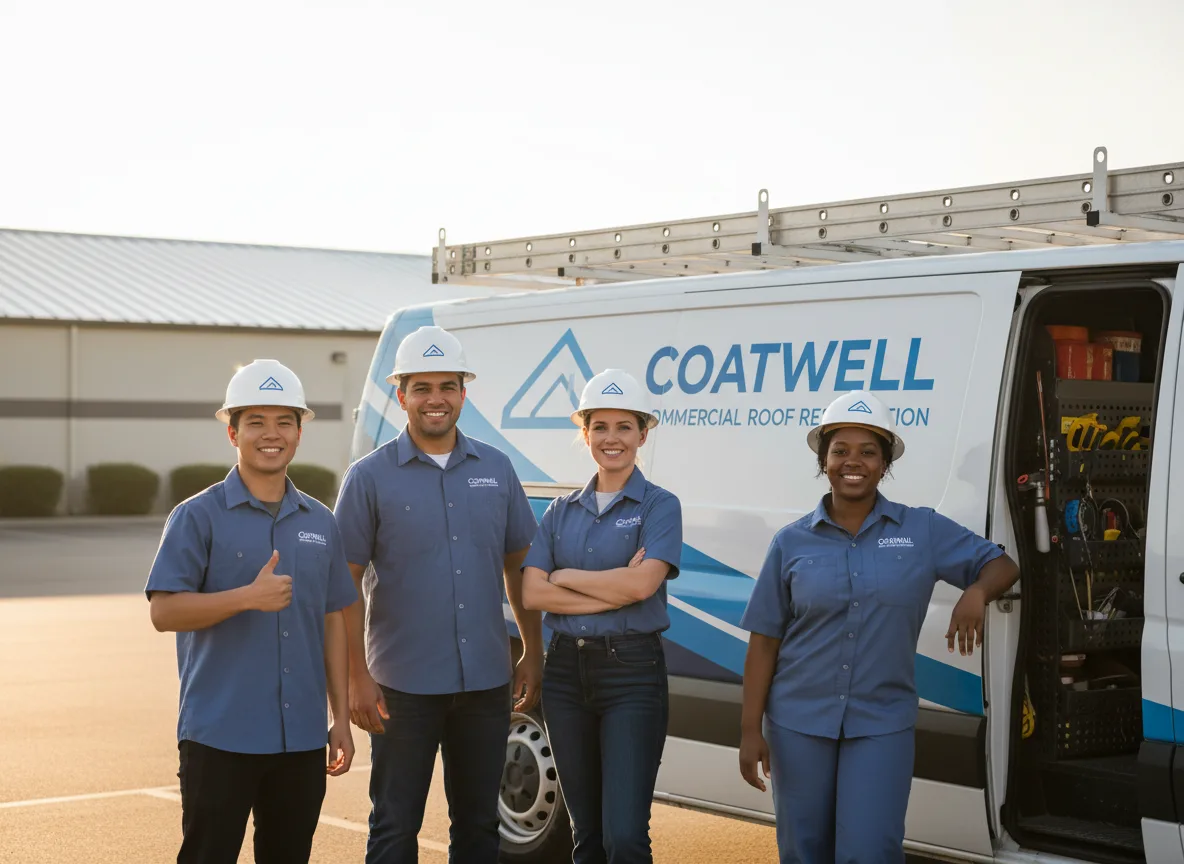 Commercial roof coating company in Olanta, PA